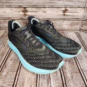 BROOKS Women's 11 Hyperion Tempo Black Blue Running Shoes Sneakers 1203281B082